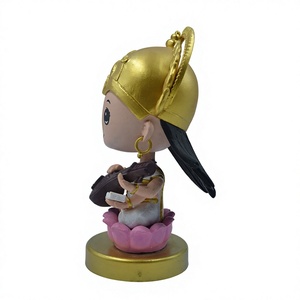 Bobblehead saraswati-น่ารักและขี้เล่นการออกแบบทางศาสนาสำหรับแผงหน้าปัดรถยนต์สำนักงานของตกแต่งบ้านและของขวัญปีใหม่ - Product Image 4