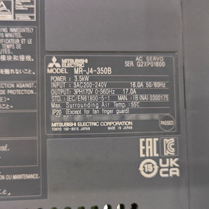 FANUC MR-J4-350B <b>Industrial</b> Spare Part <b>Industrial</b> Spare Part - Product Image 2