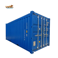 Conteneur maritime de 20 pieds à toit souple (OT) en bâche souple pour le transport maritime et terrestre de machines, pierres et marchandises en vrac