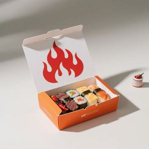 Caja de Embalaje para <span class=keywords><strong>Sushi</strong></span> con Impresión Personalizada |   OEM/ODM Disponible - Product Image 1