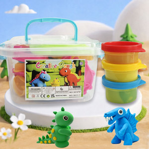 Juego <span class=keywords><strong>de</strong></span> arcilla para modelar colorida con forma <span class=keywords><strong>de</strong></span> dinosaurio, juguete educativo para niños, cultiva la creatividad y la capacidad práctica <span class=keywords><strong>de</strong></span> <span class=keywords><strong>los</strong></span> niños - Product Image 2