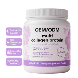 Péptidos de Colágeno Multi-Colágeno Sin Sabor Keto Paleo, Proteína en Polvo, Biotina, Vitamina C, Ácido Hialurónico para Adultos - Product Image 4