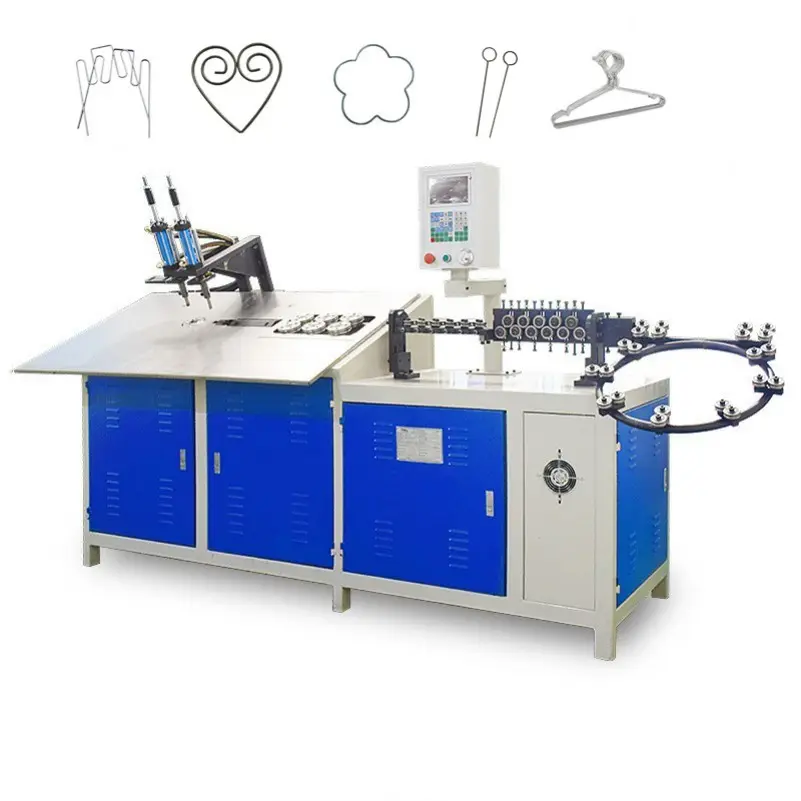 CNC Wire Forming Machine For Shapes, 2d CNC Wire Bending Machine For Make Basket Bending Machine