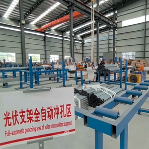 Système de montage de carport photovoltaïque au prix d'usine, structure de support en métal en forme de V pour parking, structure de support en acier pour carport, toiture solaire - Product Image 5