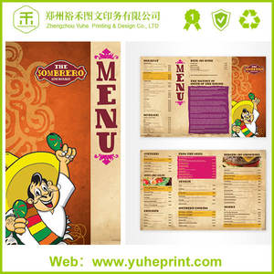ออกแบบและพิมพ์เมนูโรงแ<span class=keywords><strong>ร</strong></span>ม บา<span class=keywords><strong>ร</strong></span>์ <span class=keywords><strong>ร</strong></span>้านกาแฟ <span class=keywords><strong>ร</strong></span>้านอาหาร อย่างมืออาชีพ - Product Image 3