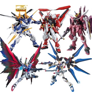 ชุดประกอบหุ่นยนต์ของเล่นพีวีซี รุ่น MG <span class=keywords><strong>Wing</strong></span> Zero Lightning Storm Destiny Freedom Blue Deviant และ Holy Shield - Product Image 1