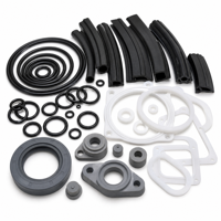 Joints d'étanchéité, joints toriques, bandes et pièces moulées en caoutchouc (silicone, EPDM, NBR, FKM) de qualité alimentaire, écologiques et personnalisés pour composants de machines, ODM