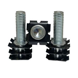 Clip à ressort à trois couches en forme de fleur de prunier, sans soudure, avec vis et écrou M8*6/15/20/25/30/35, tige de vis longue - Product Image 3