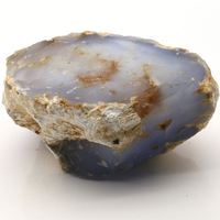 Calcédoine bleue naturelle de bonne qualité brute en vrac