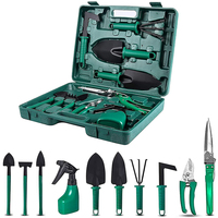Kit d'outils de jardinage multifonctionnel, pour enfants et femmes, poignée antidérapante, Portable, petite plante de jardin, vente en gros, 10 pièces