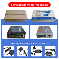 10/100M Tek Modlu Tek Fiber Netlink Fiber Optik Medya Dönüştürücü HTB3100AB FTTH 1310nm/1550nm 25km