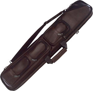 Muestra gratis de funda de transporte para taco de billar bolsa de palo de billar acolchada suave con múltiples bolsillos para 4 colillas y 5 ejes - Product Image 1