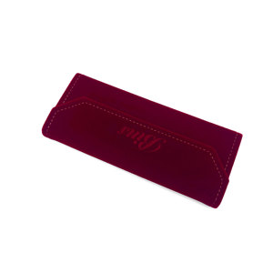 Sang Trọng Kính Mát Màu Đỏ Gấp Bao Bì Hộp Biểu Tượng Tùy Chỉnh Nhung Có Thể Gập Lại Kính Trường Hợp Cho Kính Lưu Trữ - Product Image 6