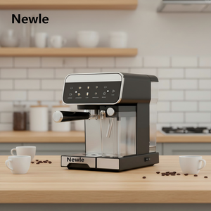 Macchina da Caffè Elettrica Programmabile in Plastica 1350W, Serbatoio Acqua 1.5L, Serbatoio Latte 500ML, 19 Bar, Semi-Automatica per Uso Domestico e Alberghiero, ROHS - Product Image 2