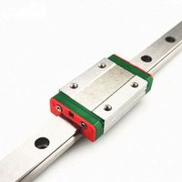 Guide linéaire REALMAX D-21 9 mm MGN9 100 mm 200 300 350 400 450 500 600 800 1000 1100 1200 mm Rail linéaire MGN9H Bloc Imprimante 3D CNC