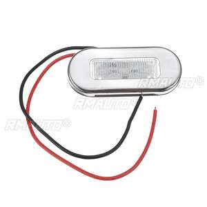Lampe de courtoisie LED 12V, lampe de pont de cabine, marqueur latéral pour camion, bateau, remorque, marine, caravane, camping-car, applications étanches - Product Image 3