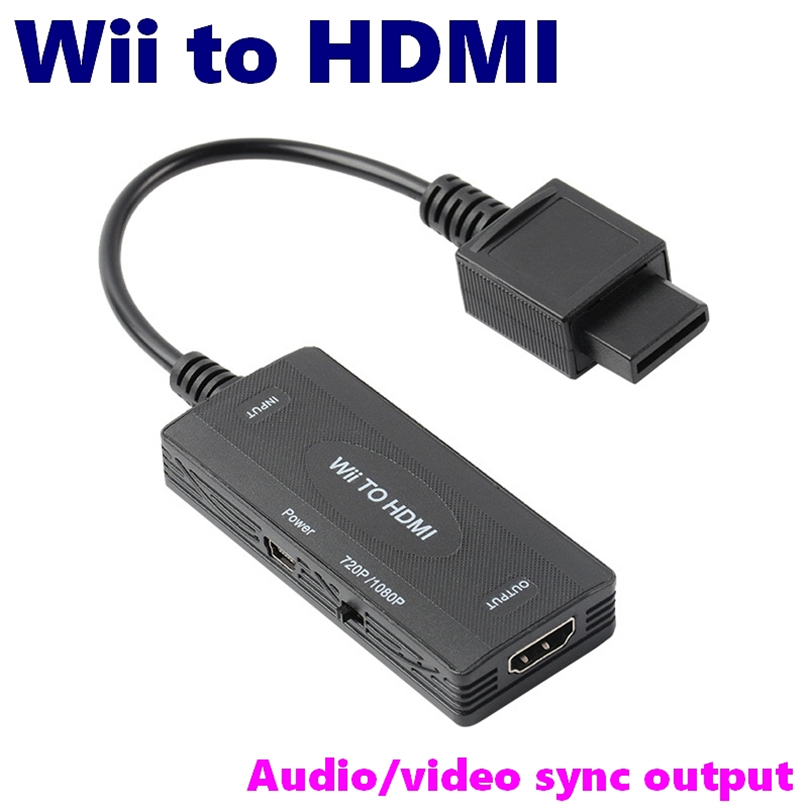 WII vers HDMI --- Noir