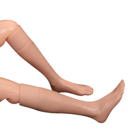Modelo de enfermería humana maniquí de enfermería multifunción Simulador de entrenamiento de Enfermería Médica caja de cartón Material de PVC personalizado