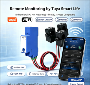 มิเตอร์วัดพลังงานอัจฉริยะ SP37X Tuya WiFi |   มิเตอร์วัดพลังงานแสงอาทิตย์แบบสองทิศทาง, รองรับ 1 เฟส/3 เฟส รุ่น SP37X Tuya W888 - Product Image 3