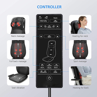 Shiatsu Massage Sitzkissen mit wärme schneidendem und kneten dem Vibrations sitz massage stuhl