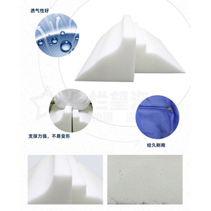 Jiaxin R-Shaped Positioning <b>Pad</b> Reinforced Foam Triangular Pillow For Paralyzed Patients Side-Lying Support <b>Cushion</b> One Size - Product Image 1