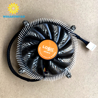 WellSunFan Top Sponsor Listing Refroidisseur de processeur à ventilateur haute performance de 87mm avec dissipateur de chaleur en aluminium à profil bas pour boîtiers d'ordinateur