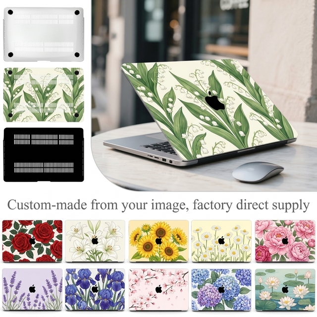 Custom Printed Laptop Hard Shell Case Personalized Pattern Design Anti Scratch Shockproof Waterproof Kid-Friendly Cover