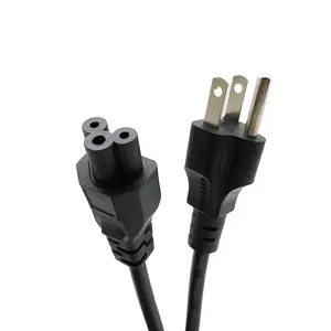 6ft 18/3 SJTW C5 to NEMA 5-15P 3-Prong кабель питания для ноутбука