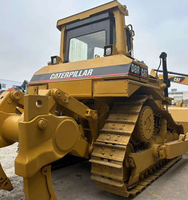 Bulldozer Caterpillar CAT D8R 2024 d'occasion, ultra peu utilisé, en promotion, chenillé, robuste, entièrement hydraulique, pour l'exploitation minière