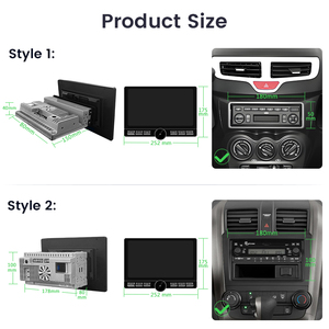 Đầu radio xe hơi Junsun 10.6 inch, 1 DIN, xoay được, đa năng, hỗ trợ CarPlay không dây cho Apple và Android Auto, 4G WiFi, đa phương tiện, GPS, IPS, RDS - Product Image 5