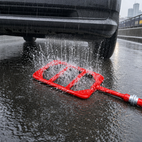 Dispositif portable d'extinction d'incendie pour dessous de caisse de véhicule, pulvérisateur de refroidissement à double usage eau et mousse pour le sauvetage de véhicules électriques