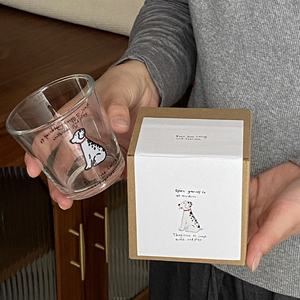 Lelyi Style japonais petite boisson tasse Ins dessin animé crochet <span class=keywords><strong>verre</strong></span> résistant aux hautes températures boîte-cadeau pour boissons - Product Image 6