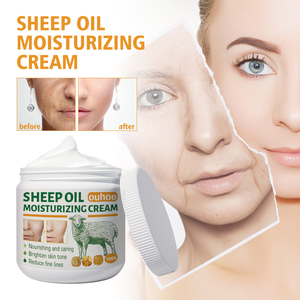 OUHOE crema idratante per il viso 50ml estratto di pecora rassodante e antirughe per tutti i tipi di pelle certificato GMP - Product Image 1