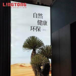 Op maat gemaakte 4m hoge vrijstaande grote lichtbak display, draagbare buiten LED reclamebord - Product Image 1