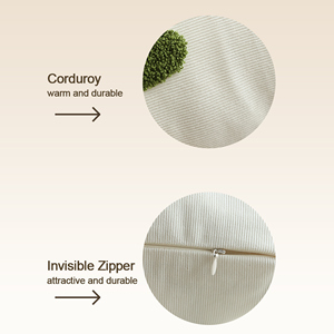 Boho Decorative Throw Pillow Covers Embroidered <strong>Floral</strong> Pattern Square <strong>Pillowcases</strong> for Couch Sofa Bedroom Decor Cushion Cover - Product Image 6