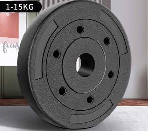 Stampi per bilanciere con piastre in ghisa da competizione calibrate strumenti di allenamento per palestra in gomma - Product Image 3