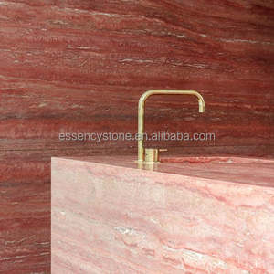 <span class=keywords><strong>Lavabo</strong></span> <span class=keywords><strong>de</strong></span> tocador <span class=keywords><strong>de</strong></span> baño integrado <span class=keywords><strong>de</strong></span> piedra <span class=keywords><strong>de</strong></span> mármol travertino rojo Rosso moderno, <span class=keywords><strong>lavabo</strong></span> a medida Natural con características <span class=keywords><strong>de</strong></span> potencia para la habitación - Product Image 6