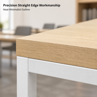 Table de lecture moderne pour bibliothèque scolaire - Durable et écologique