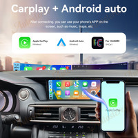 10,25 pulgadas Carplay para Lexus IS Radio de coche Multimedia Auto inalámbrico HD pantalla táctil GPS Navig Unidad Principal