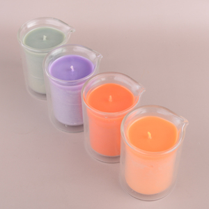 <span class=keywords><strong>Bougie</strong></span> parfumée d'aromathérapie Double sexe <span class=keywords><strong>de</strong></span> vente chaude dans un pot en verre coloré avec marque privée pour l'utilisation d'huile <span class=keywords><strong>de</strong></span> lotion <span class=keywords><strong>de</strong></span> <span class=keywords><strong>massage</strong></span> - Product Image 3