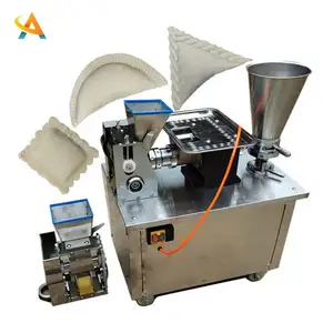 Profesional comercial automático Gyoza/Ravioli Pelmeni Empanada Samosa Momo Maker pequeña máquina eléctrica para Hacer bolas de masa hervida