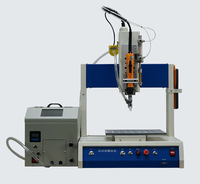 Machine de serrage/visage automatique portative légère pour l'assemblage d'appareils électroménagers, avec plateforme unique et soufflage, modèle 441