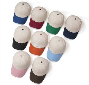 Casquette de baseball bicolore surdimensionnée pour têtes volumineuses, chapeau de baseball en coton extra large, casquettes non structurées pour papa, taille plus, cadeau promotionnel - Product Image 4