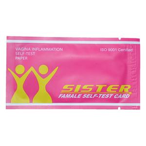 Chinaherbs USA Market, test de santé féminine, carte d'autotest, test de la santé vaginale, pH, avec bandelettes de test d'équilibre du pH vaginal - Product Image 2