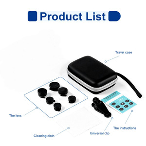 7 In 1 Mobile Phone Lens Kit Wide Angle Macro Fisheye Universal Camera Lens For Samsung Optical Glass High Definition - Product Image 5