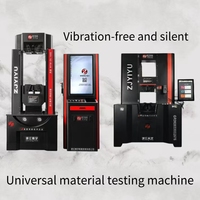 Máquina de Ensayo Universal Electrohidráulica Controlada por Microprocesador de Acero de 0.5 Niveles de Espesor, Marca YIYU, Modelo WYW-DS, Normas BS/ASTM