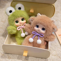 Personnage personnalisé peluche jouet Dressing vinyle visage peluche personnalisé Anime peluche poupée