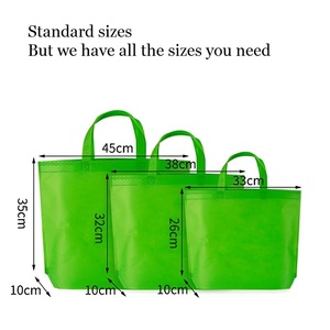 High Quality Custom Logo Printed Large Capacity <b>Reusable</b> Foldable Shopping <b>Bag</b> Non-Woven Wholesale Letters Pattern <b>Bag</b> - Product Image 3