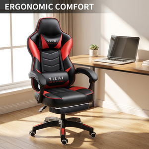 Silla de Esports AOR 320 con Patas de Nailon, Espuma de Alta Densidad, Silenciosa, Totalmente Negra, con Ruedas y Elevación, Venta al Por Mayor Directa de Fábrica - Product Image 6