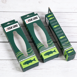 Cajas de cartón y plástico reciclables, personalizadas e impresas al por mayor para empaquetar señuelos de pesca, anzuelos y otros accesorios de pesca. - Product Image 6